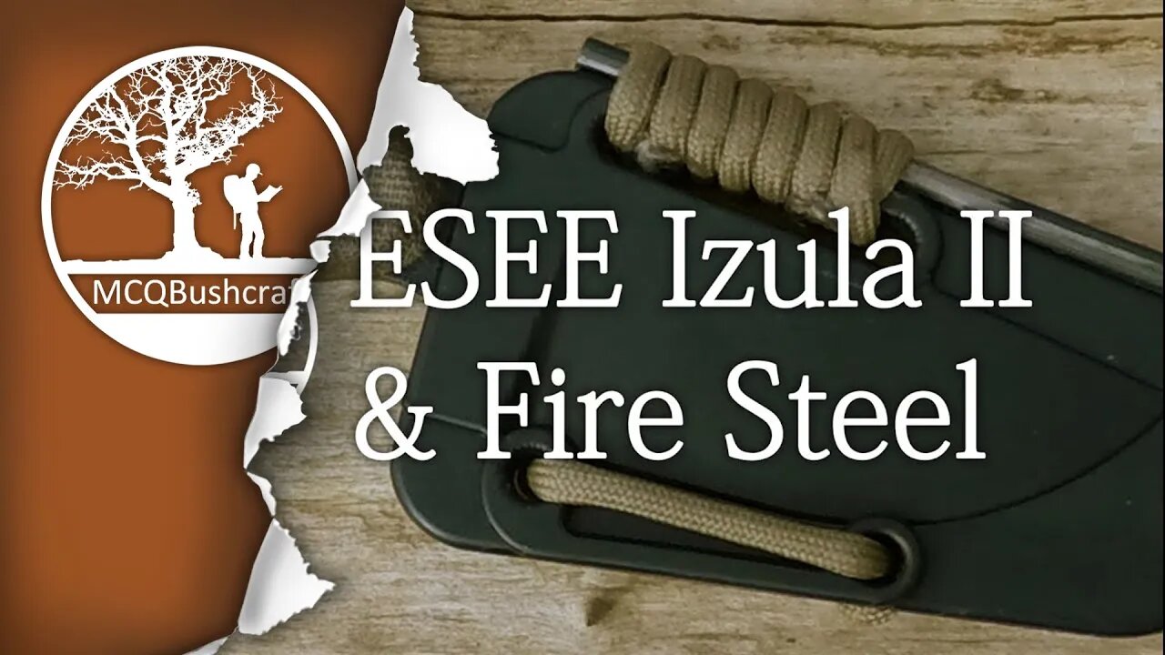 Bushcraft Knives: ESEE Izula II Firesteel