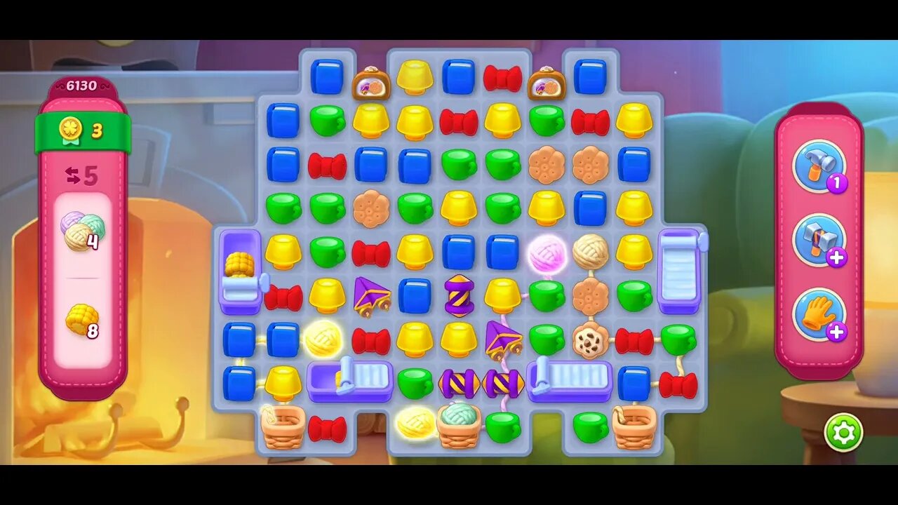 Playrix Homescapes Gameplay Walkthrough Level 6130