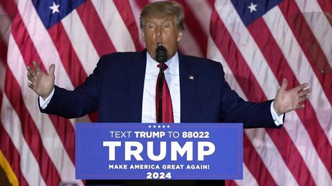 Trump is Running for President...AGAIN!