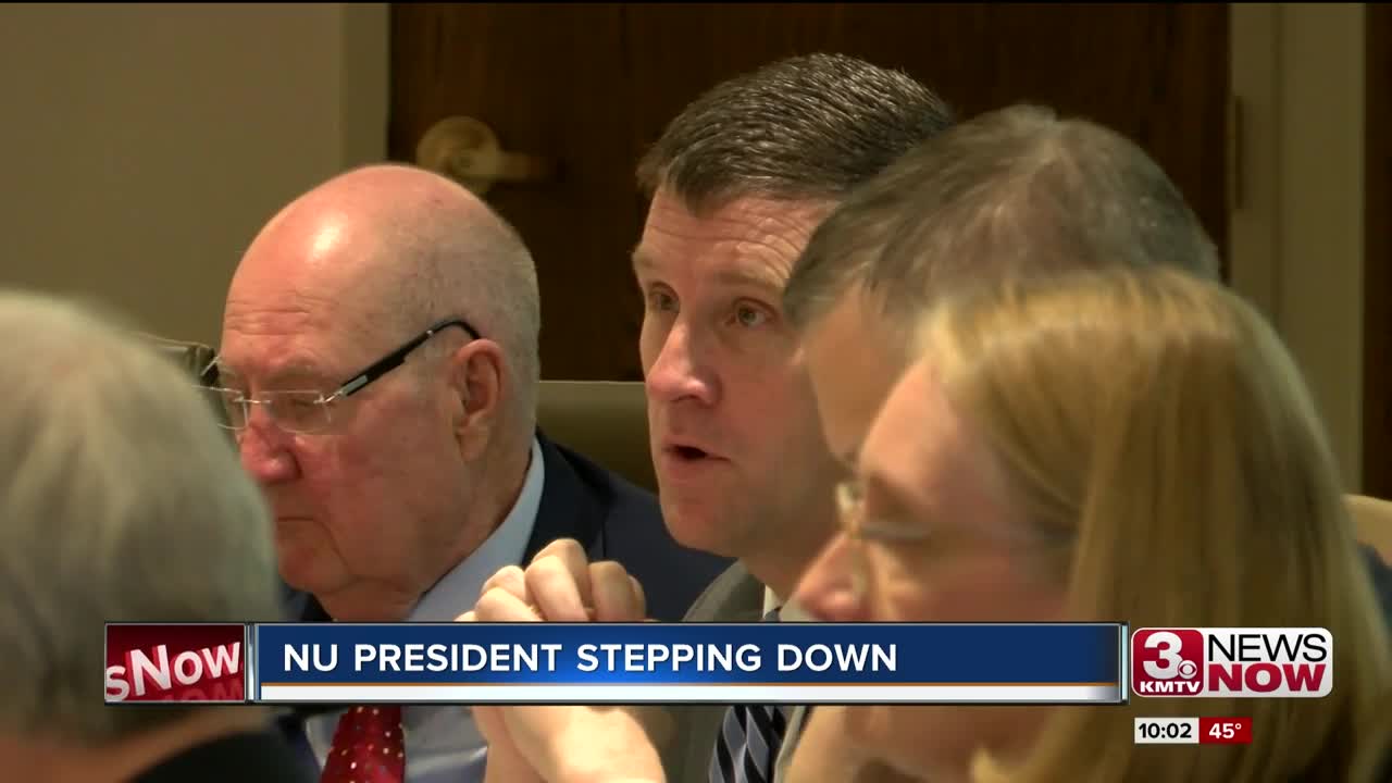 Hank Bounds steps down as NU president