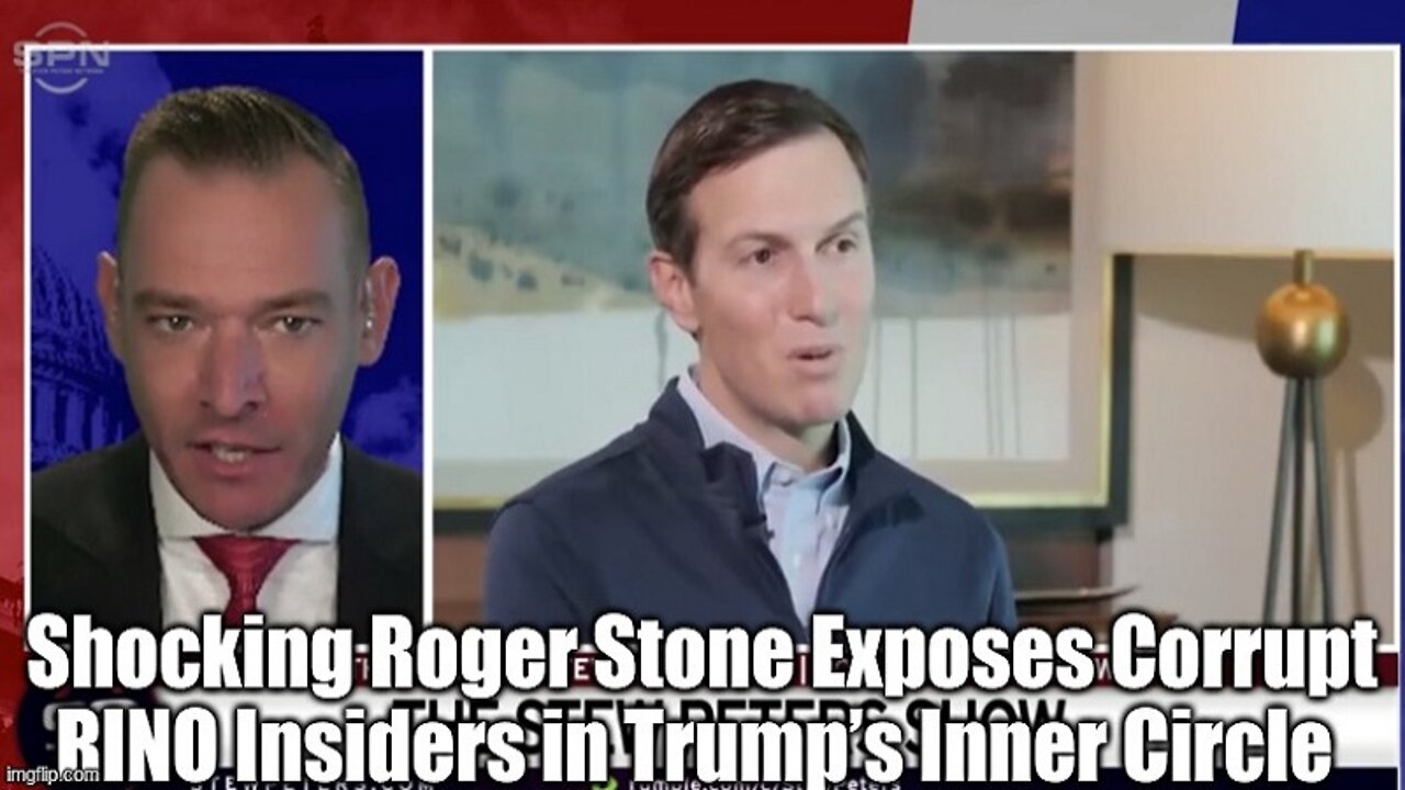 Shocking Roger Stone Exposes Corrupt RINO Insiders in Trump’s Inner Circle