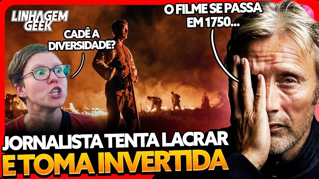 JORNALISTA TENTA LACRAR EM FILME DINAMARQUÊS