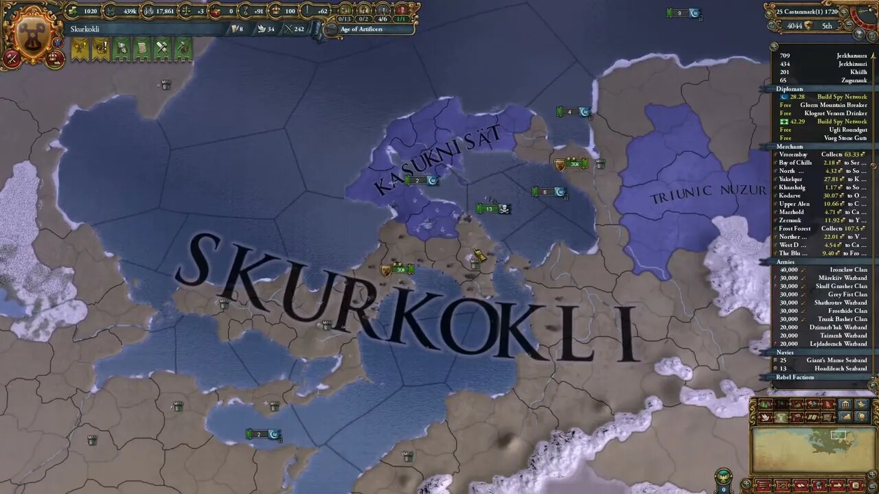 Skurkokli 27: The Last Free Centaurs - EU4 Anbennar Let's Play