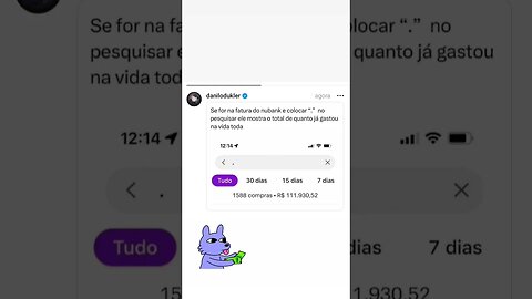 Já gastou quanto no cartão ?