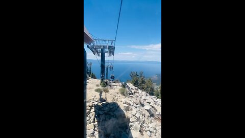 Gondola ride in Tahoe