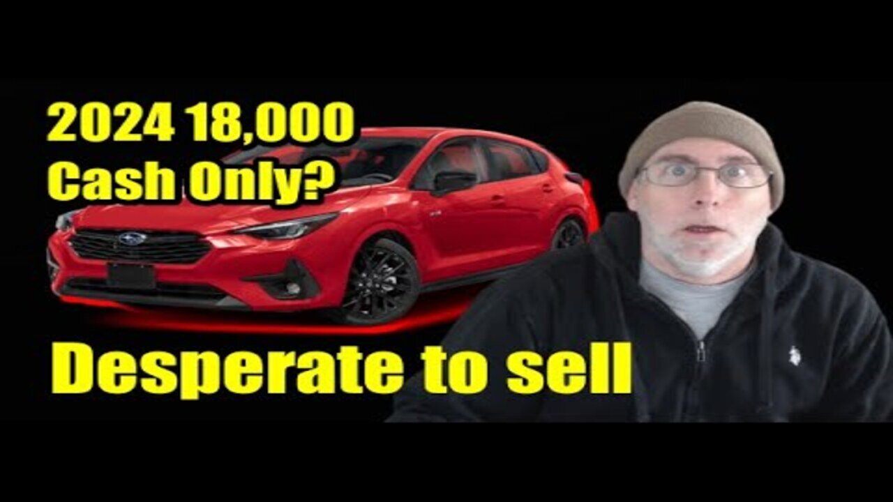 Dealers Desperate Prices are plummeting