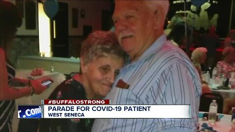 He tested positive the same day he lost his wife to COVID-19, but WNY let's him know, he's not alone