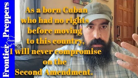 I HAD NO RIGHTS BEFORE MOVING TO THIS COUNTRY - I WILL NEVER COMPROMISE ON THE SECOND AMENDMENT