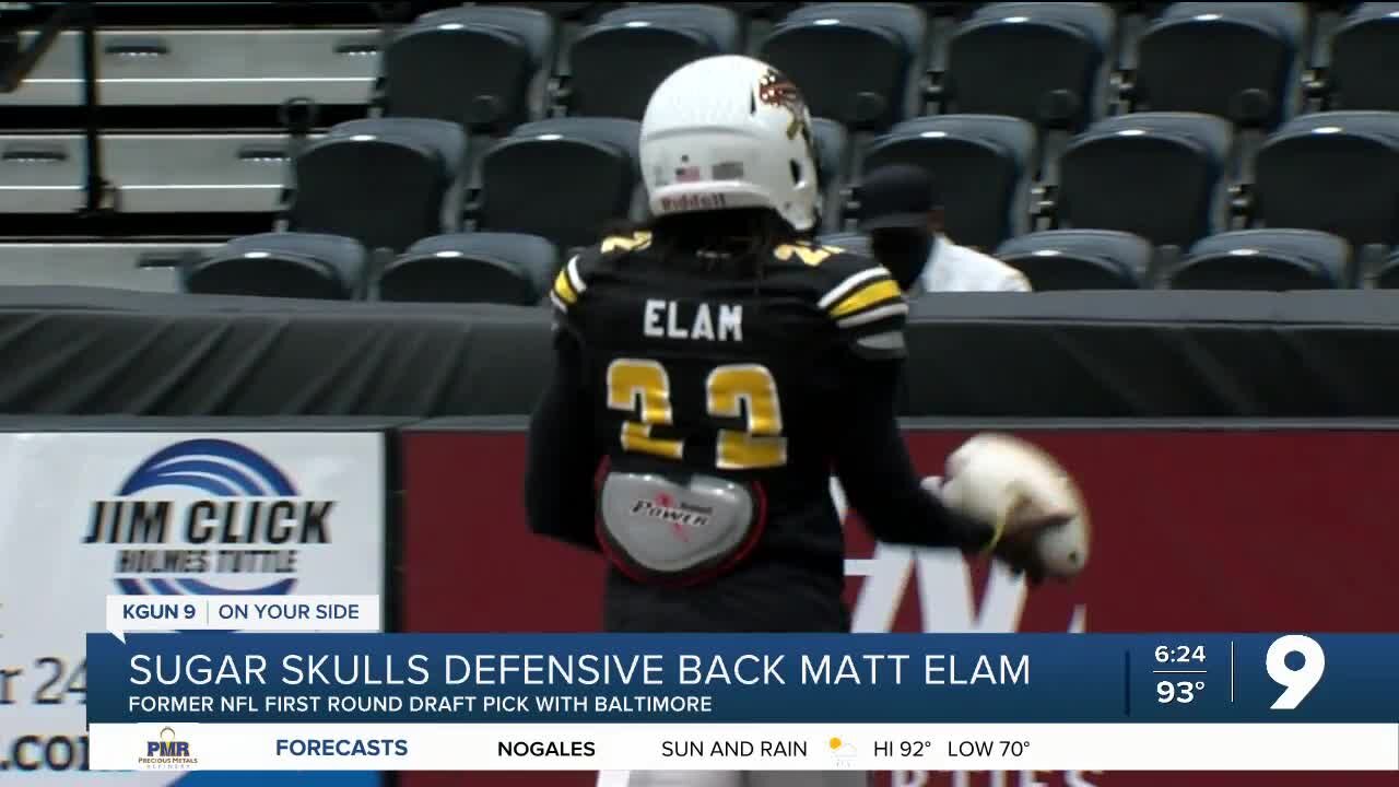 Matt Elam trying to work his way back to the NFL