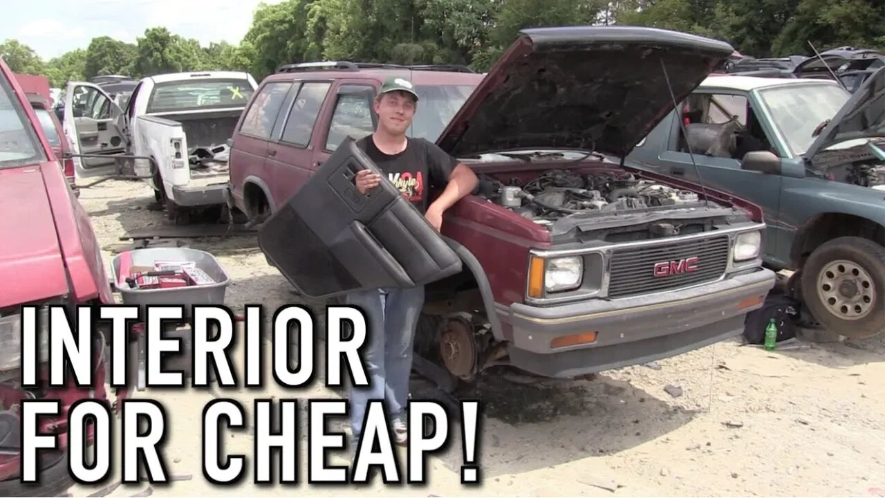 Hunting For A Junkyard Interior! S-10 Custom Crew Cab Ep.2