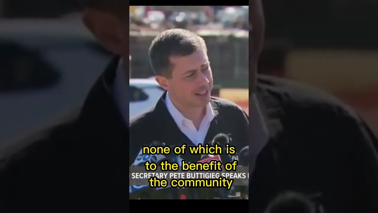 Pete Buttigieg says "Train of thought" in Ohio | Subscribe for more ----}