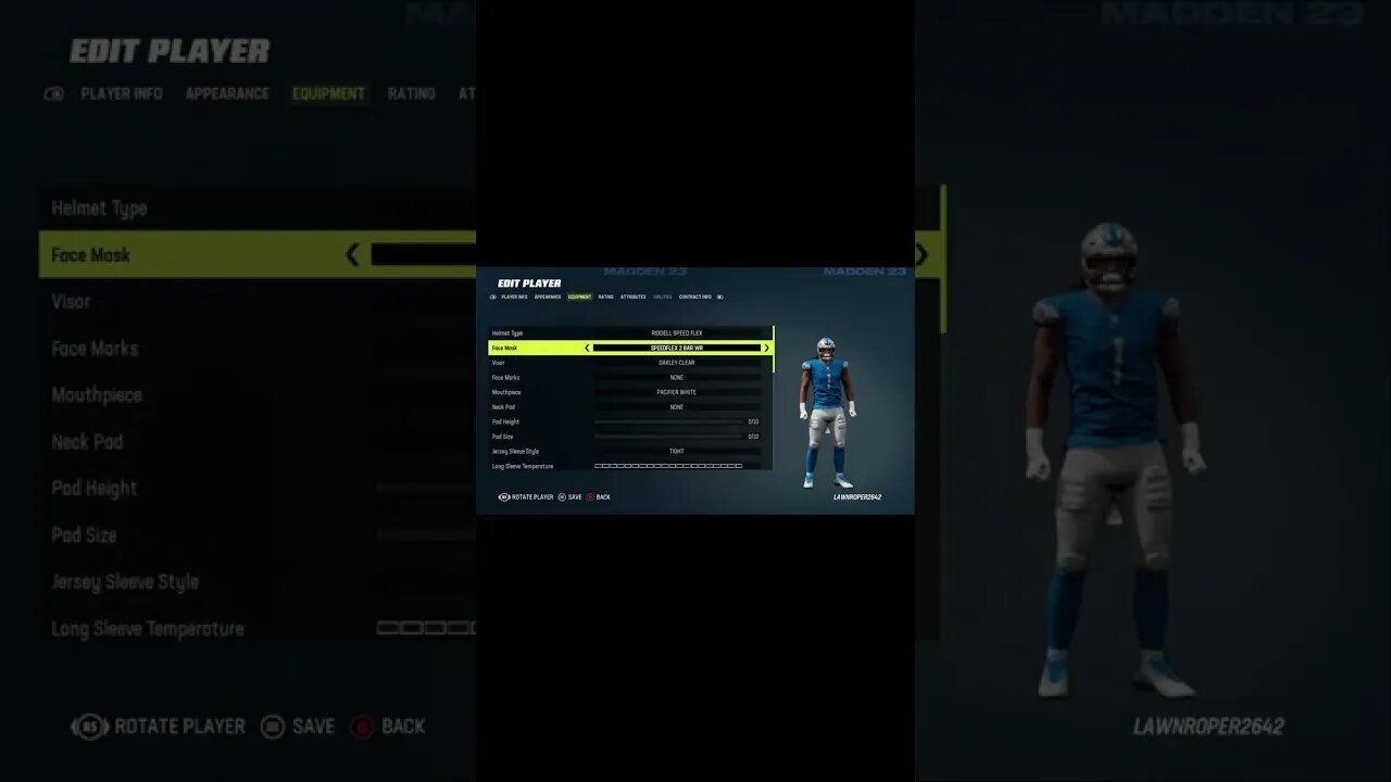 Madden 23 Jahmyr Gibbs NFL Draft 23 Creation #shorts