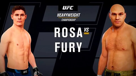 EA Sports UFC 4 Gameplay Tyson Fury vs Charles Rosa