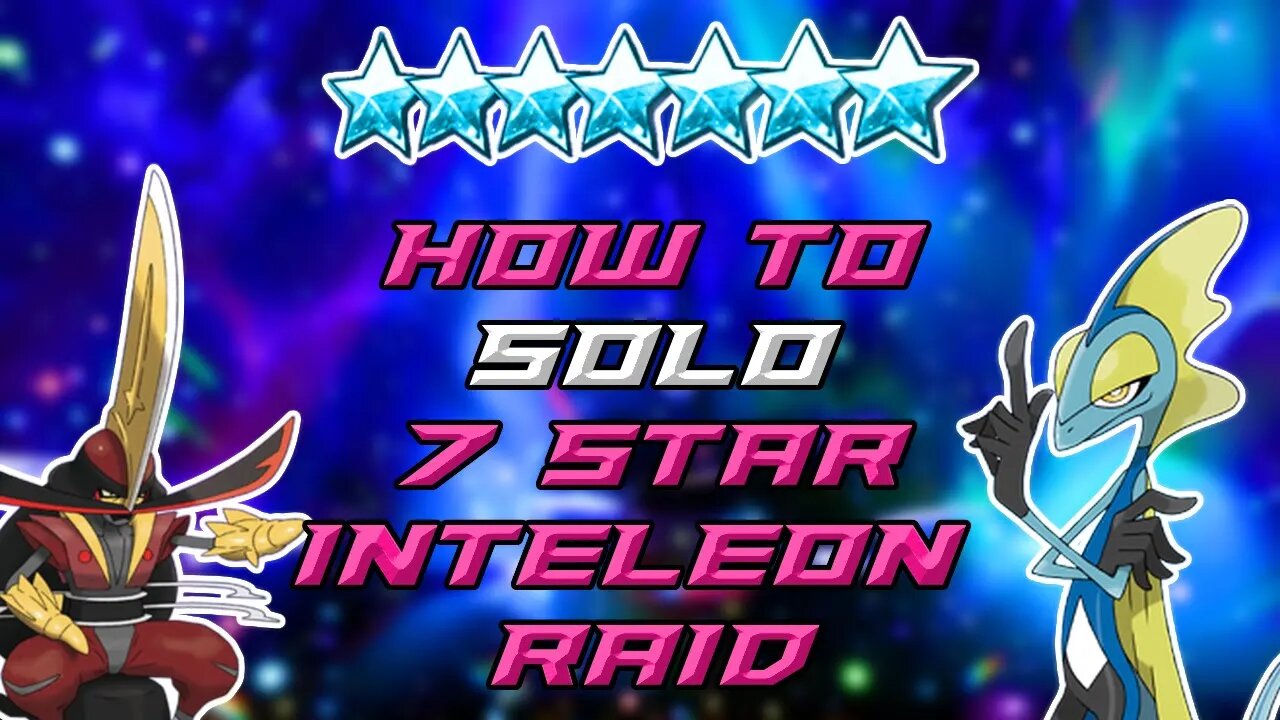 How to EASILY SOLO Inteleon 7 Star Tera Raid Spotlight event in Pokemon Scarlet and Violet