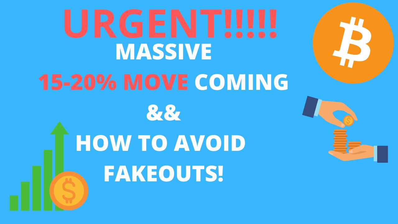 BITCOIN - BIG MOVE COMING - COILED SPRING EFFECT & FAKE OUTS EXPLAINED!