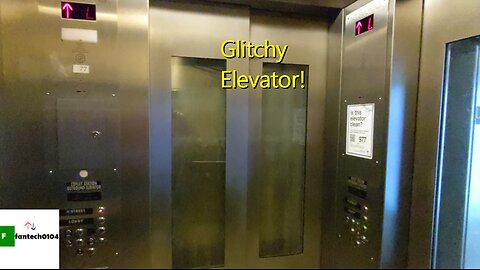 Glitchy Hydraulic Elevator @ Copley T Station - Boston, Massachusetts