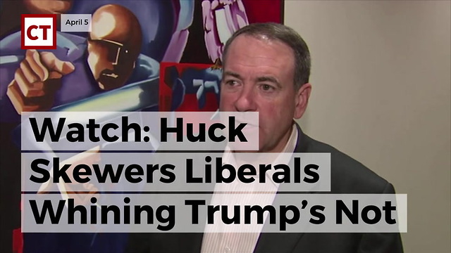 Watch: Huck Skewers Liberals Whining Trump’s Not Compassionate To Illegals