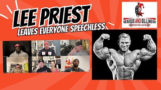 Lee Priest Leaves Everyone Speechless ..