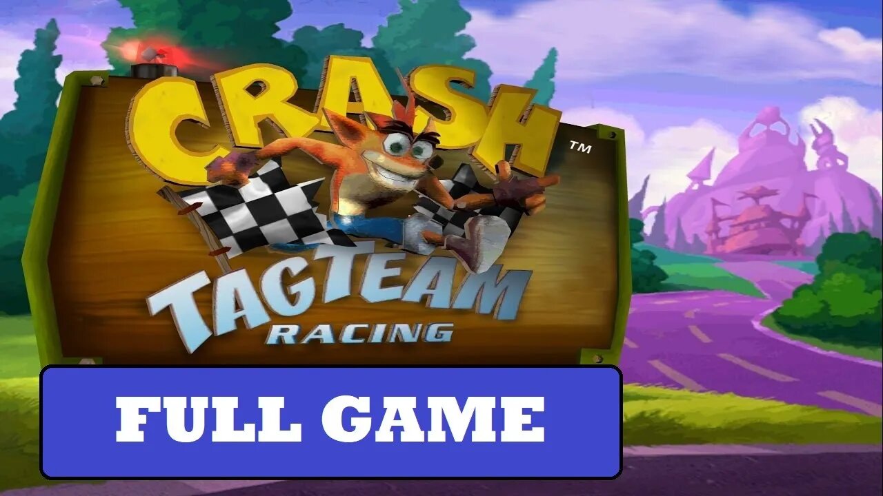 Crash Tag Team Racing [Full Game | No Commentary] PC