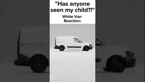 White Van Reaction #funny #viral