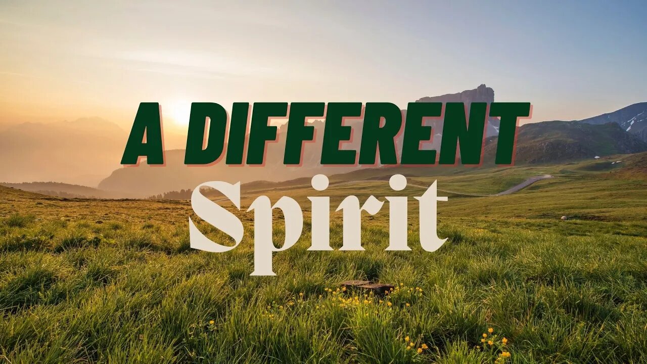 A Different Spirit | Pastor A.J. Bible | Gospel Tabernacle Church