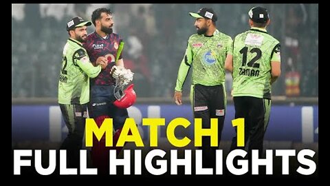 HBL PSL 9 | Match 1 Full Highlights |