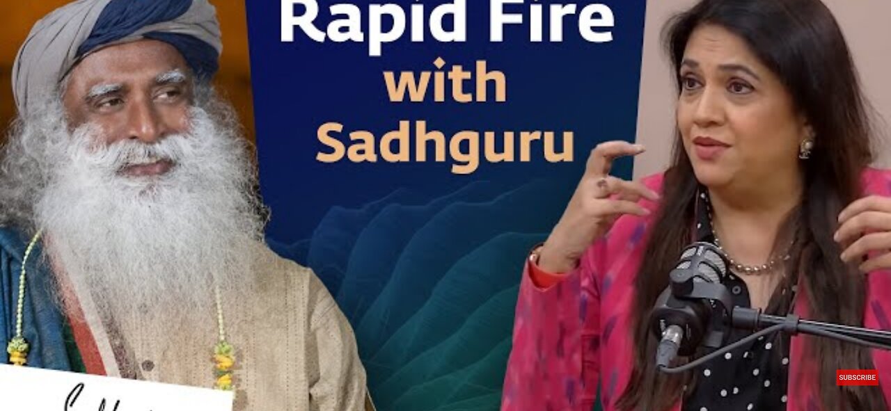 Rapid fire with sadhguru | Smita Prakash, Ani