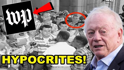 Jerry Jones talks CONTROVERSIAL 1957 photo from WAPO! Washington Post EXPOSED as RACIAL HYPOCRITES!