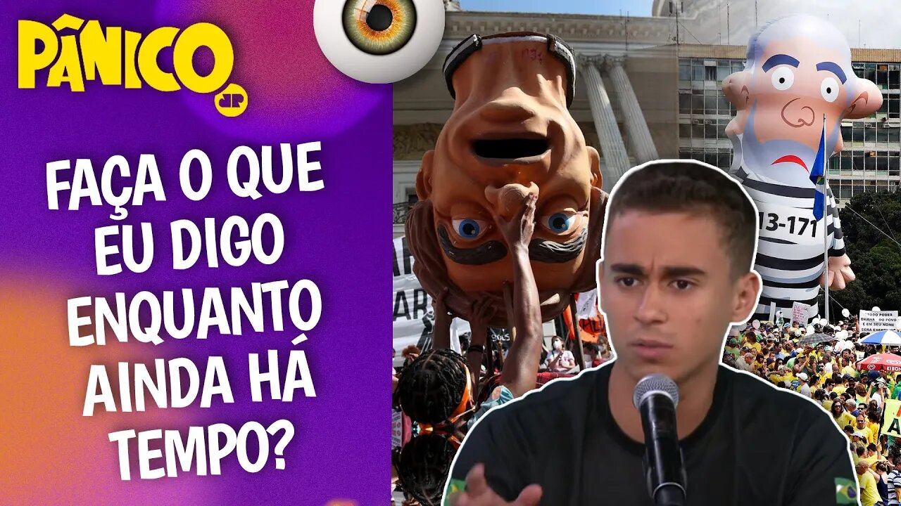 Nikolas Ferreira: 'QUEM FALA MAL DO BOLSONARO DEVE AGRADECER A ELE, PORQUE DO LULA NÃO PODE'