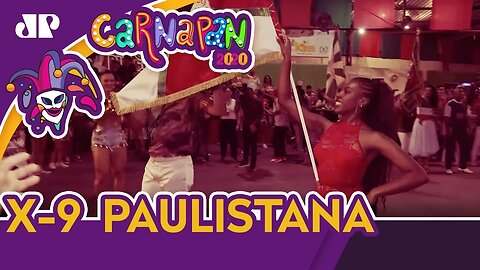 BATUQUE CONDUZ X-9 PAULISTANA NO CARNAVAL DE SP