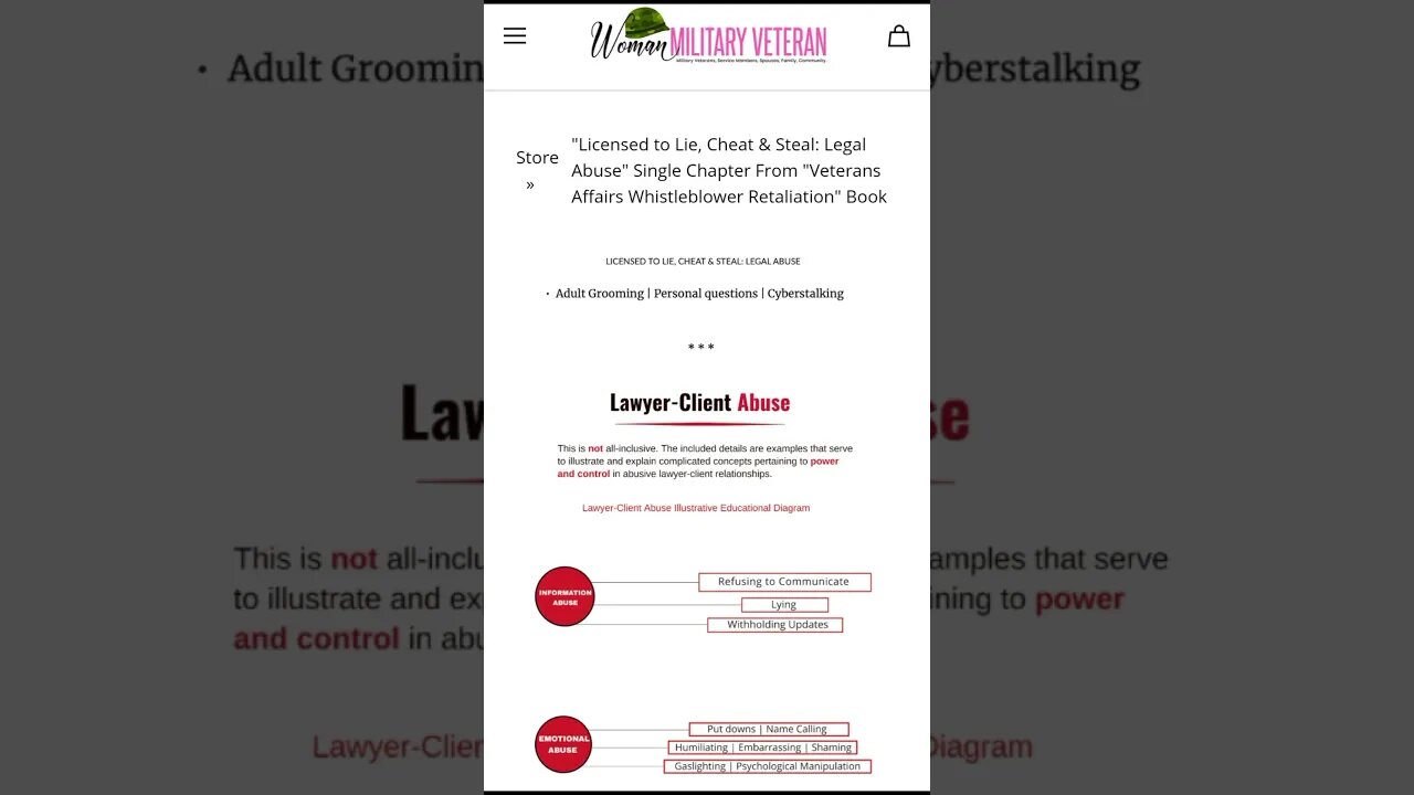 Licensed to Lie, Cheat & Steal Legal Abuse Chapter