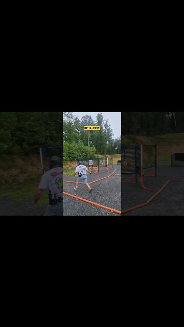 Stage 06 🧓🦾🦿🚄🐐🧢Area 8 #uspsa Match Ontelaunee Dan #open #unloadshowclear #shorts