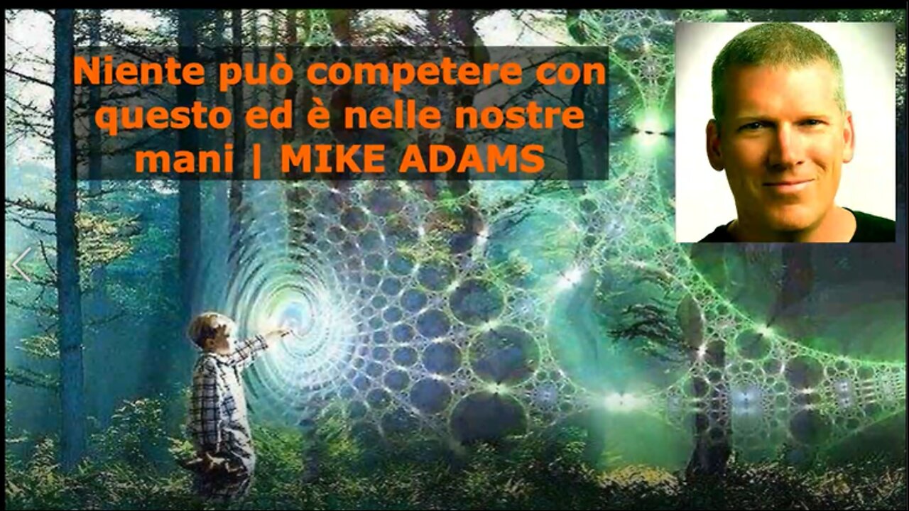 Niente può competere con questo ed è nelle nostre mani