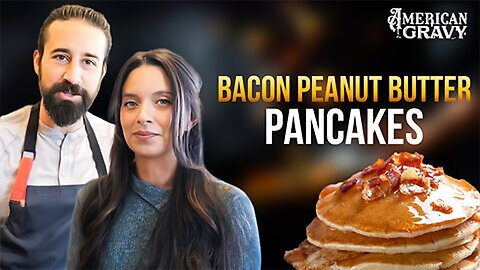 Bacon Peanut Butter Pancakes