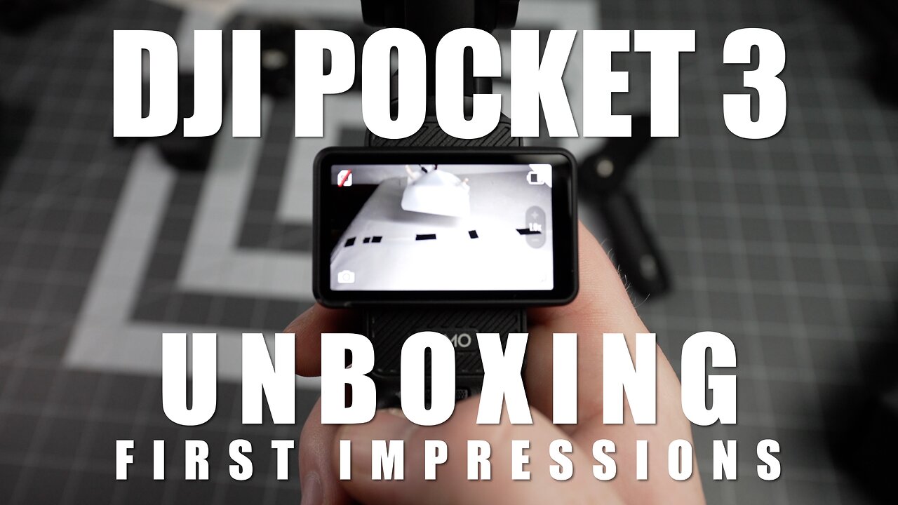 DJI Pocket 3 Unboxing | First Impressions