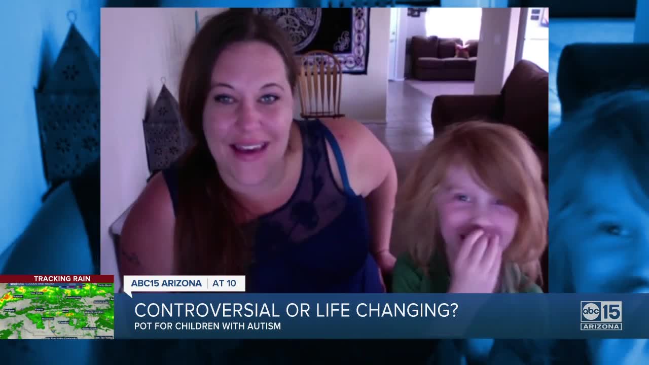 Arizona mothers push for legal access to medical marijuana for kids with autism