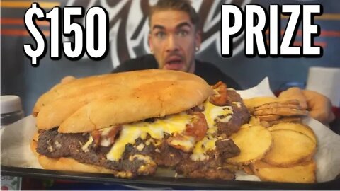 UNDEFEATED CHEESEBURGER CHALLENGE | VIRAL TEXAS FOOD CHALLENGE | Fatty's Grill | Man Vs Food