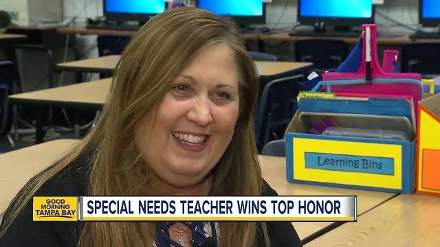 Largo special needs teacher Sara Klug honored with international Teacher of the Year award