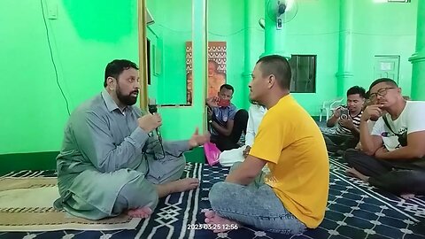 Catholic man embraces Islam at Majid Elgrande Alhamdulillah