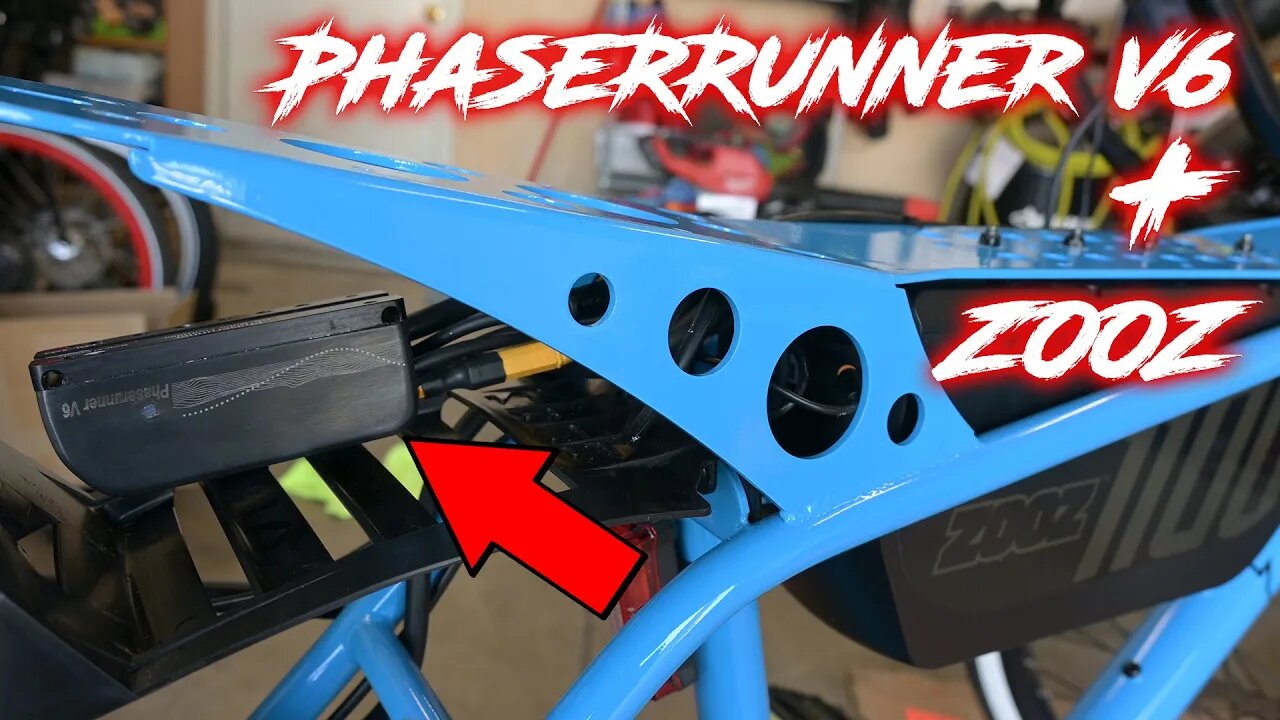 Phaserunner V6 Install on ZOOZ BMX EBike