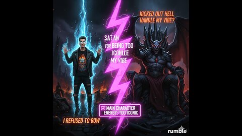 Kicked Out of Hell for Being Too Iconic? (Satan Couldn't Handle My Vibe)