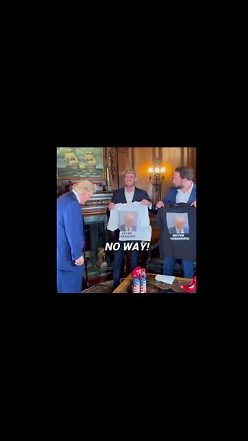 Trump Gifts Logan Paul His Mugshot Photo on a Shirt