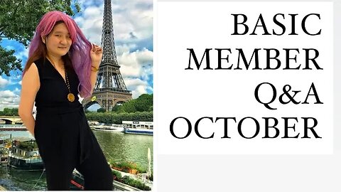 BASIC MEMBERS Q&A OCTOBER MILESTONE --- FRANSISCA SIM