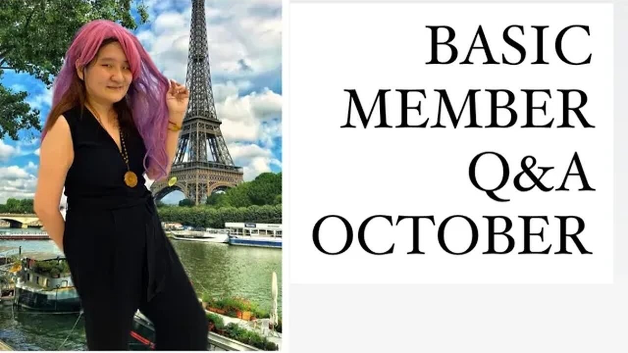 BASIC MEMBERS Q&A OCTOBER MILESTONE --- FRANSISCA SIM