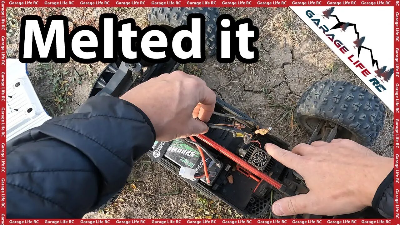 Arrma Kraton 4s Melts the Motor Connector Solder | Short Lived