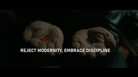 REJECT MODERNITY, EMBRACE DISCIPLINE - After Dark (Matrix)