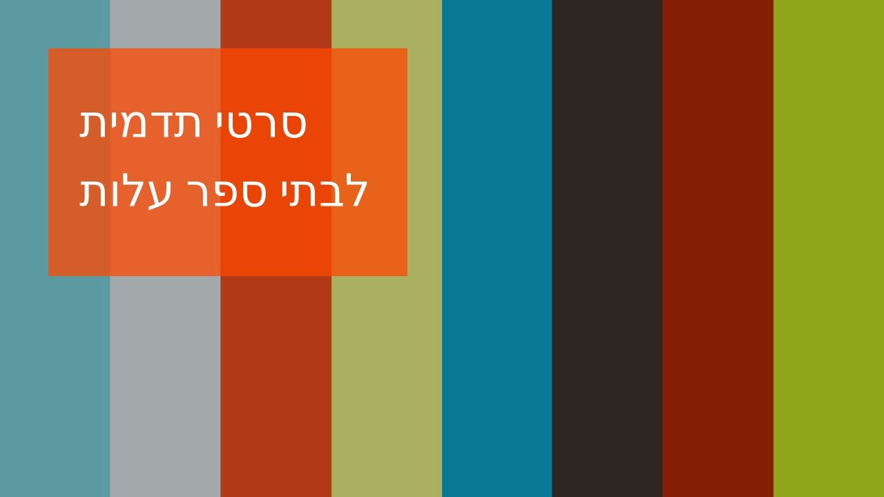 סרטי תדמית לבתי ספר עלות