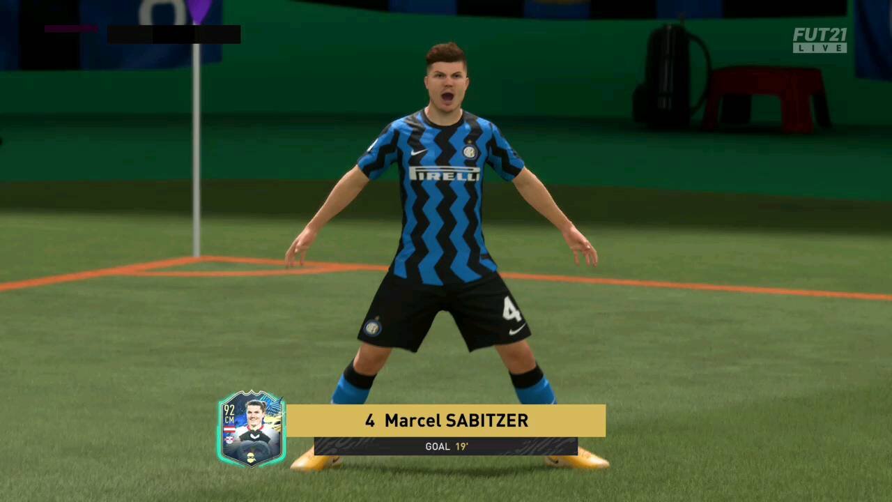 Fifa21 FUT Squad Battles - Marcel Sabitzer scores a stunner to equalize