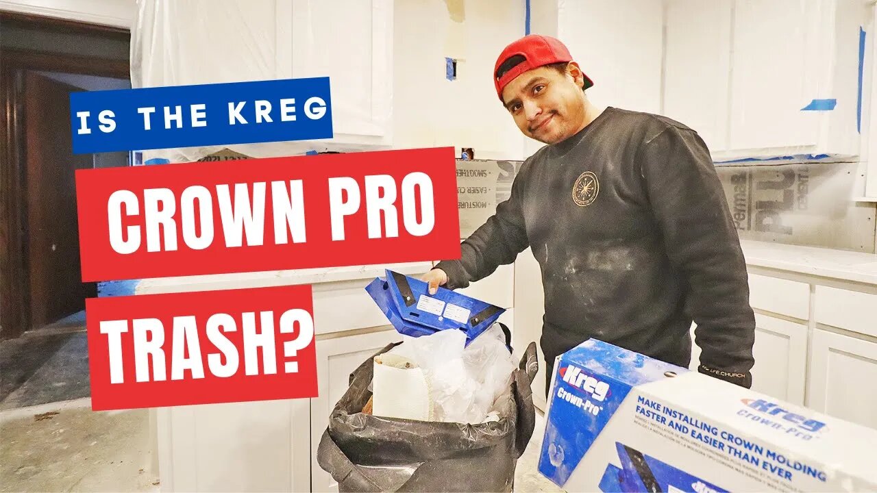 Is The Kreg Crown Pro Trash? | Kreg Crown-Pro Crown Molding Tool Setup And Review