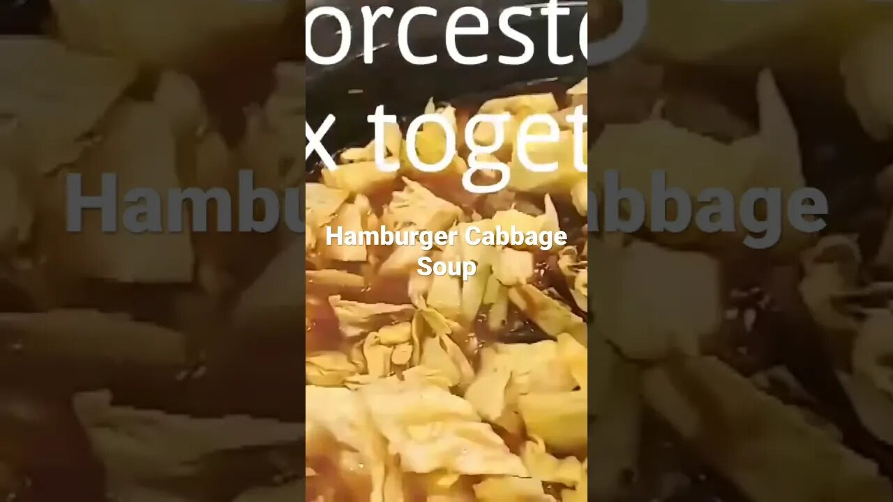 Hamburger Cabbage Soup- The BEST Recipe Ever!
